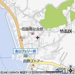 広島県尾道市因島田熊町竹長区4486周辺の地図