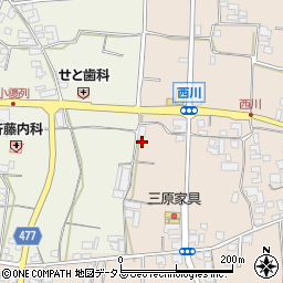 兵庫県南あわじ市榎列西川202周辺の地図
