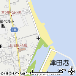 香川県さぬき市津田町津田2571-110周辺の地図