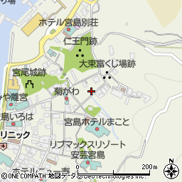 広島県廿日市市宮島町716周辺の地図