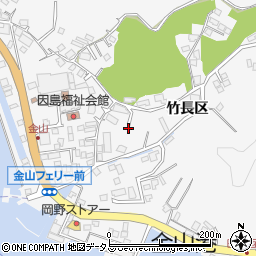 広島県尾道市因島田熊町竹長区4344-10周辺の地図