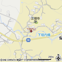 広島県呉市安浦町大字下垣内798周辺の地図