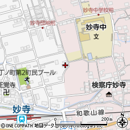 和歌山県伊都郡かつらぎ町丁ノ町476周辺の地図