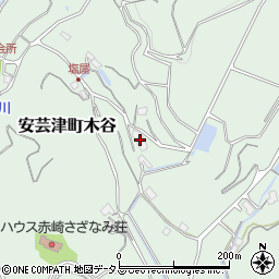 広島県東広島市安芸津町木谷5489周辺の地図