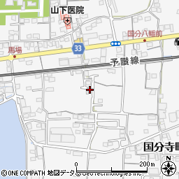 香川県高松市国分寺町国分908-9周辺の地図