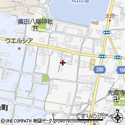 香川県高松市太田上町1008周辺の地図