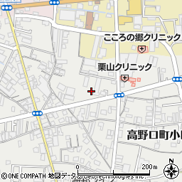和歌山県橋本市高野口町小田669周辺の地図