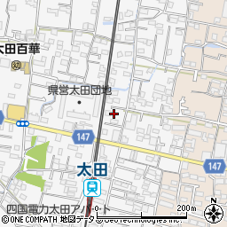 香川県高松市太田上町801周辺の地図