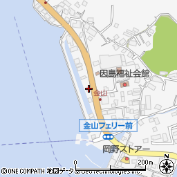 広島県尾道市因島田熊町竹長区4542-1周辺の地図