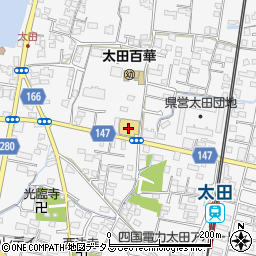 ＢｅＳＴ太田店周辺の地図