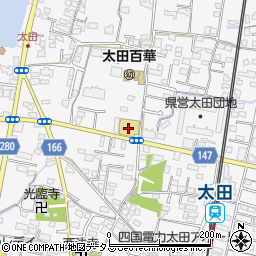 ＢｅＳＴ太田店周辺の地図