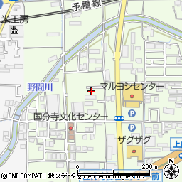 香川県高松市国分寺町新居1411-13周辺の地図