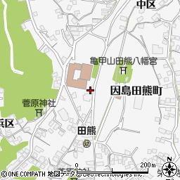 広島県尾道市因島田熊町西浜区1313周辺の地図