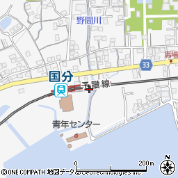香川県高松市国分寺町国分1060周辺の地図