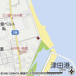 香川県さぬき市津田町津田2571-88周辺の地図