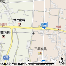 兵庫県南あわじ市榎列西川202-3周辺の地図