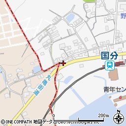 香川県高松市国分寺町国分1032周辺の地図