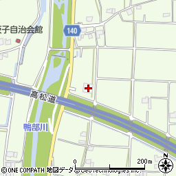 香川県さぬき市鴨部432周辺の地図