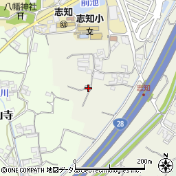 兵庫県南あわじ市志知鈩322周辺の地図