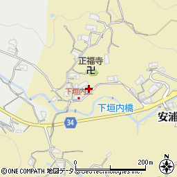 広島県呉市安浦町大字下垣内792周辺の地図