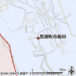 広島県東広島市黒瀬町市飯田873-7周辺の地図