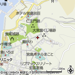 広島県廿日市市宮島町762周辺の地図