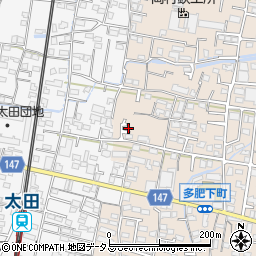 香川県高松市太田下町1379周辺の地図