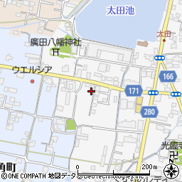 香川県高松市太田上町1006-4周辺の地図