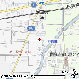 香川県高松市国分寺町国分72-11周辺の地図