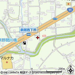 香川県高松市国分寺町新居603-1周辺の地図