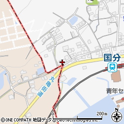 香川県高松市国分寺町国分1102周辺の地図