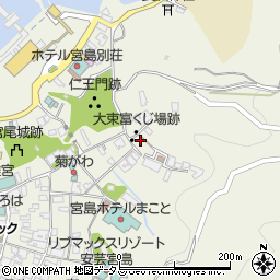 広島県廿日市市宮島町730周辺の地図