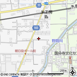 香川県高松市国分寺町国分72-6周辺の地図