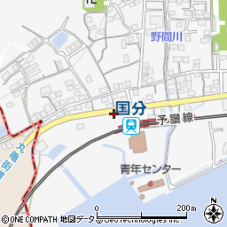 香川県高松市国分寺町国分1040周辺の地図