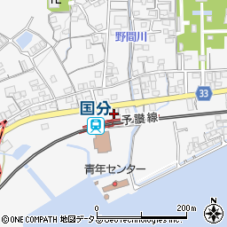 香川県高松市国分寺町国分1051周辺の地図