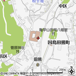 尾道市社会福祉協議会　因島支所周辺の地図