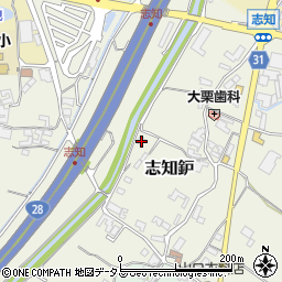 兵庫県南あわじ市志知鈩193周辺の地図