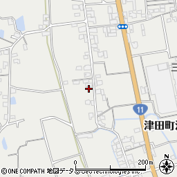 香川県さぬき市津田町津田2608-5周辺の地図