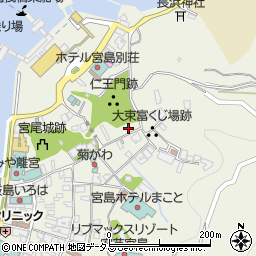 広島県廿日市市宮島町761-2周辺の地図