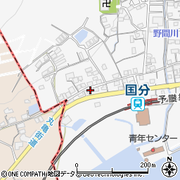 香川県高松市国分寺町国分1033周辺の地図