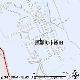 広島県東広島市黒瀬町市飯田72-6周辺の地図
