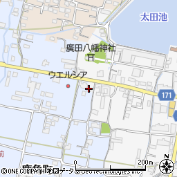 香川県高松市太田上町1034周辺の地図