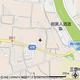 兵庫県南あわじ市榎列西川135-2周辺の地図