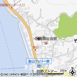 広島県尾道市因島田熊町竹長区4482周辺の地図