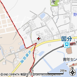 香川県高松市国分寺町国分1101周辺の地図