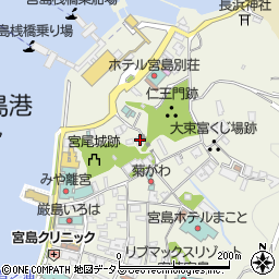 広島県廿日市市宮島町887周辺の地図