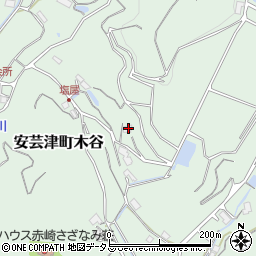 広島県東広島市安芸津町木谷5486周辺の地図