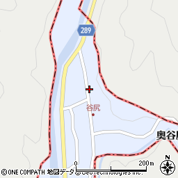 広島県大竹市栗谷町奥谷尻87周辺の地図