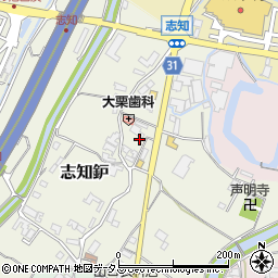 兵庫県南あわじ市志知鈩117周辺の地図