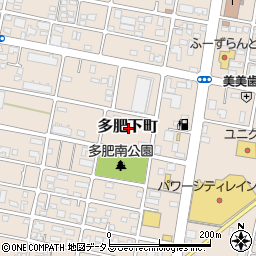 香川県高松市多肥下町周辺の地図